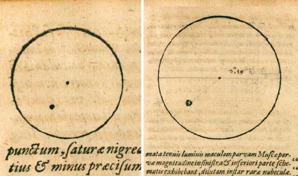 开普勒400年前的太阳黑子素描帮助解决了一个现代谜团